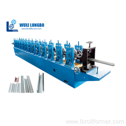 Garage Panel Production Line Track Rails Forming Machine